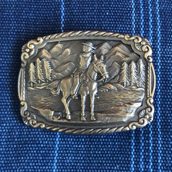 Other - DONATED Bronze/ Antique Brass colored Belt Buckle